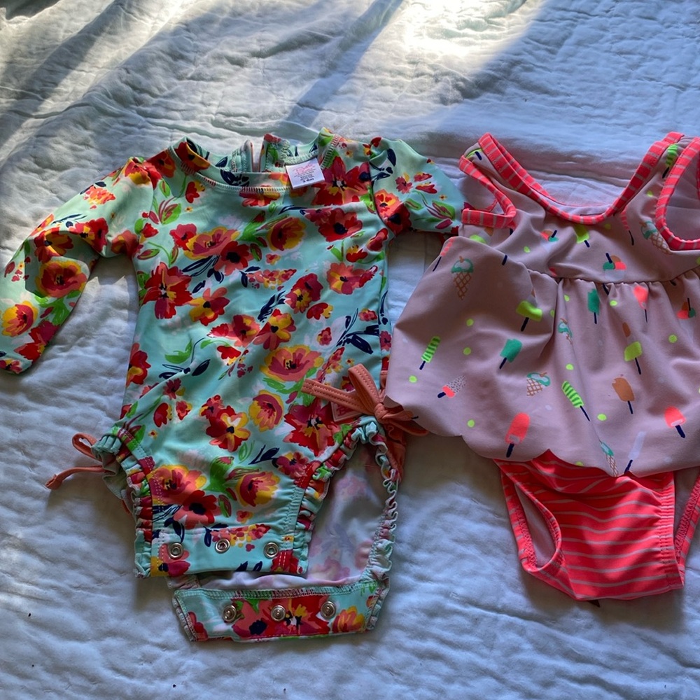 Ruffle Butt 3-6 month swimsuit